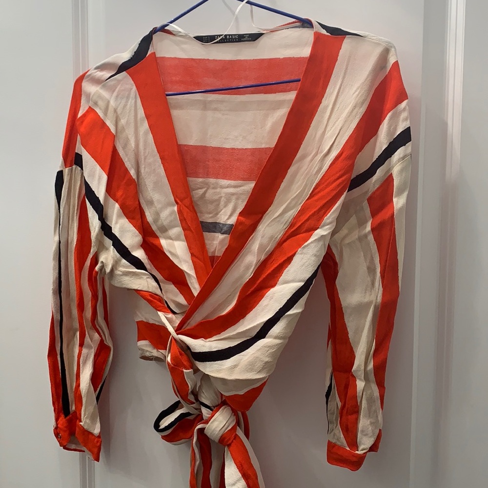 Zara Wrap-Top